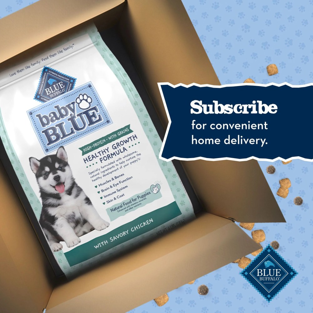 Blue Buffalo Baby BLUE Healthy Growth Puppy Dry Food, High-Protein Chicken, 20-lb Bag - Image 11