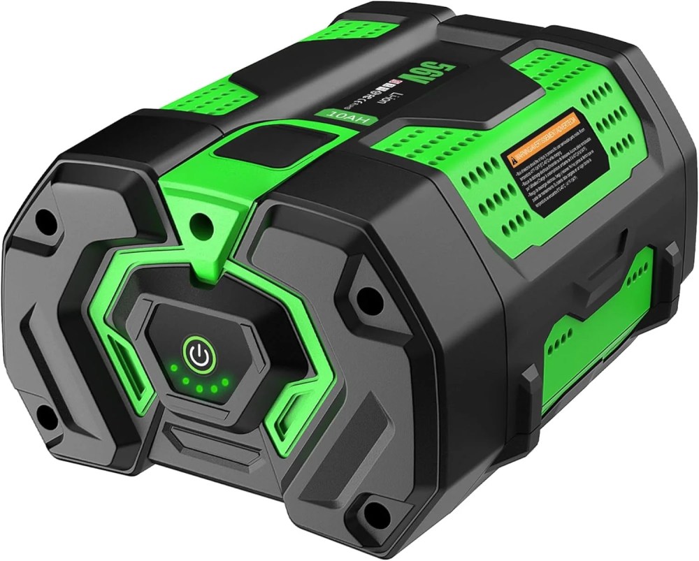 10.0Ah Replacement for EGO 56V Battery,10000mAh Lithium Ion Battery Compatible with All Power 56V CS1604 CS1804 CS1403 LB6504 LB5804 LB6500 HTA2000 PH1400 Tools
