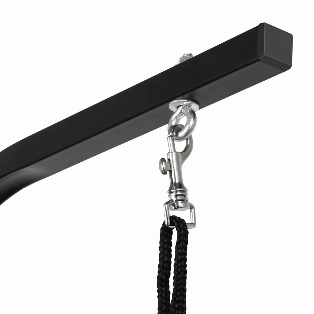 Yaheetech Professional 32" Foldable Pet Grooming Table with Arm Noose and Mesh Tray - Image 4