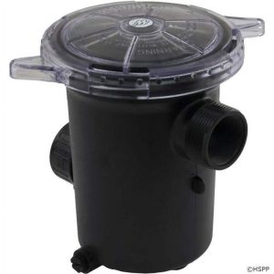 Waterway Plastics 310-5400 1.5 FBT x 1.5 MBT x 1.5 FPT in. Hair-Lint Trap Assembly Complete with Basket & Lid