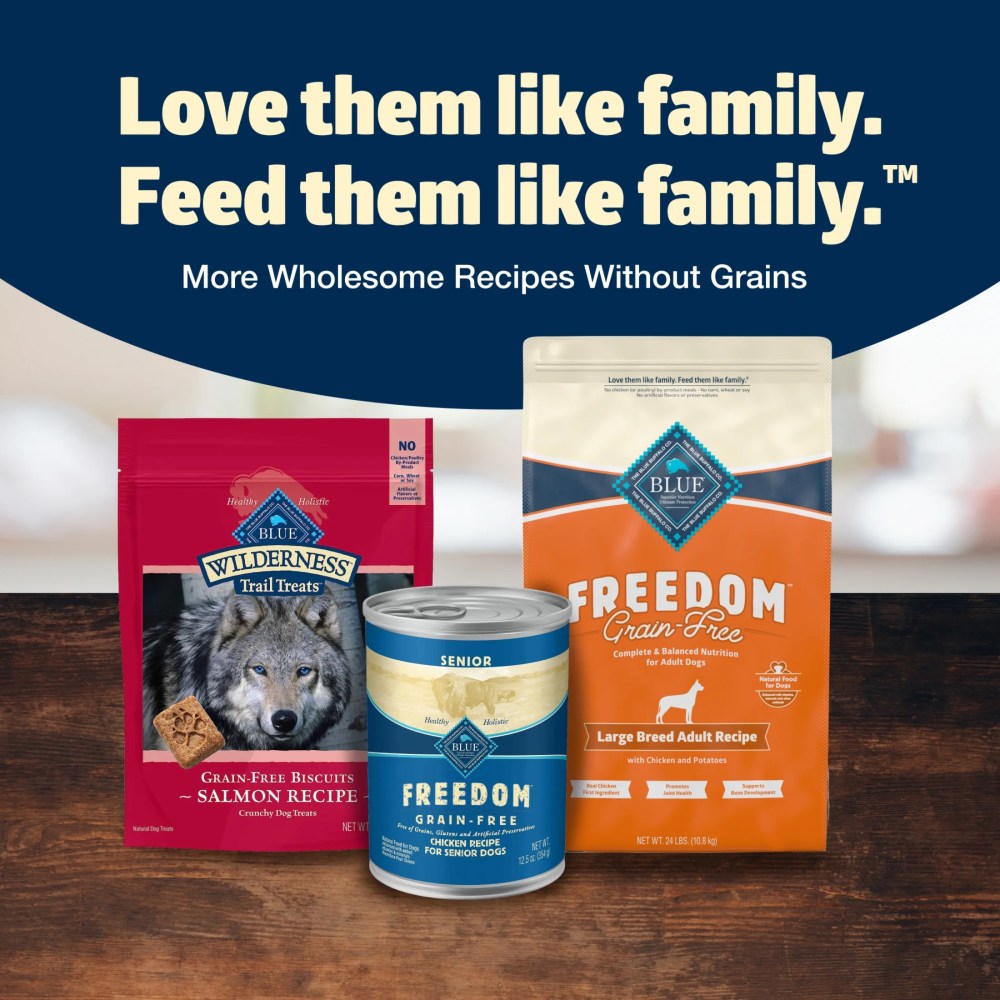 Blue Buffalo Freedom Grain-Free Large Breed Adult Dry Dog Food, Chicken & Potatoes 24 lbs. - Image 10