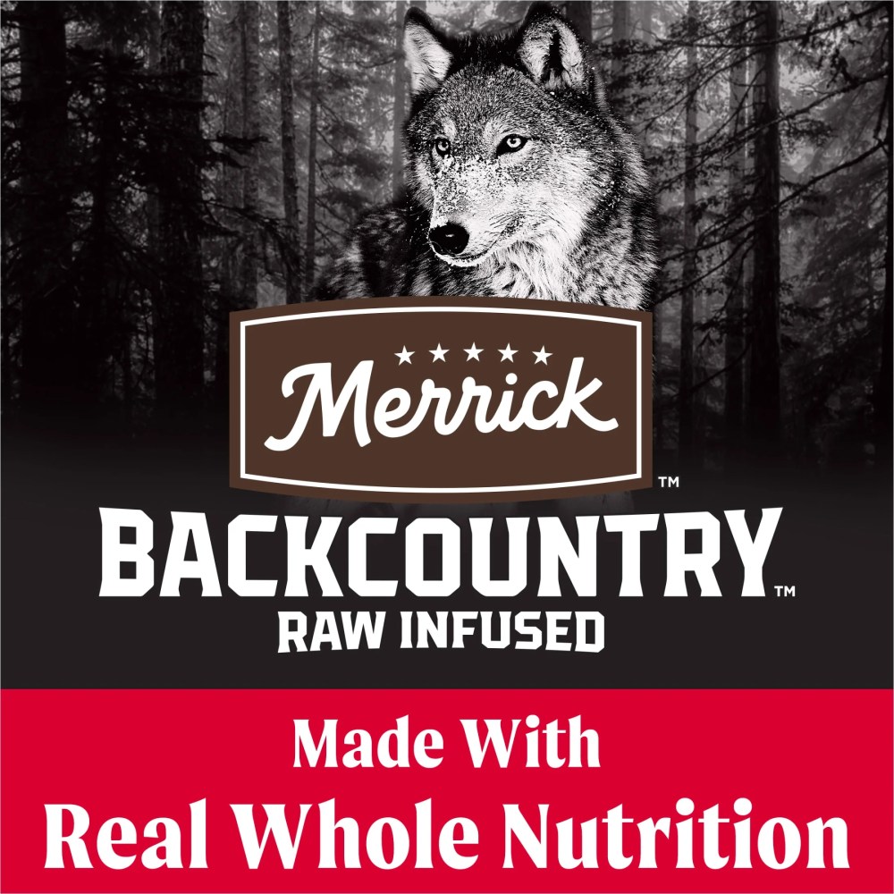 Merrick Backcountry Beef Lamb & Rabbit Dog Food, Grain Free, 4 lb Bag - Image 10