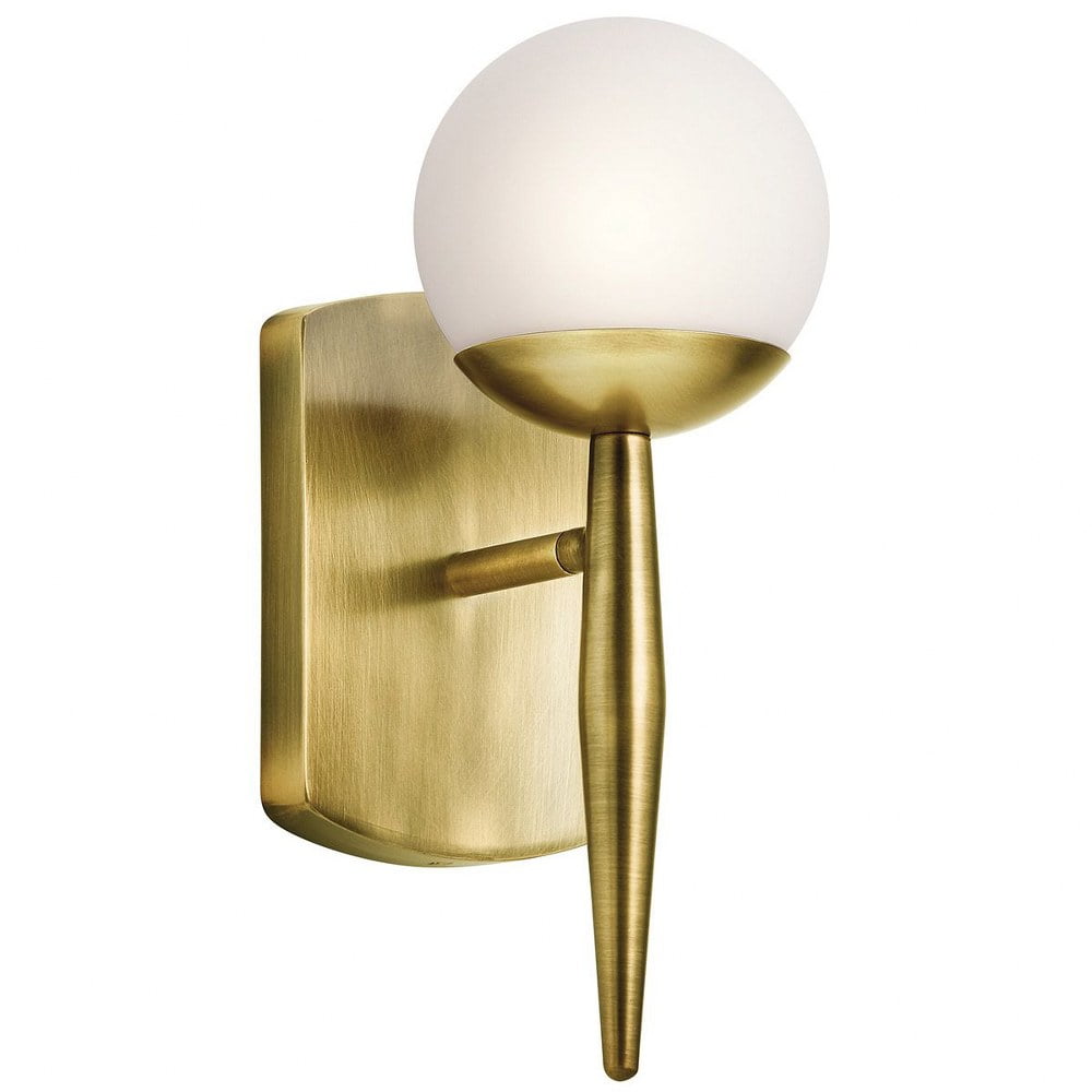 Kichler Lighting - Wall Bracket - Jasper - 1 Light Wall Sconce In Mid-Century