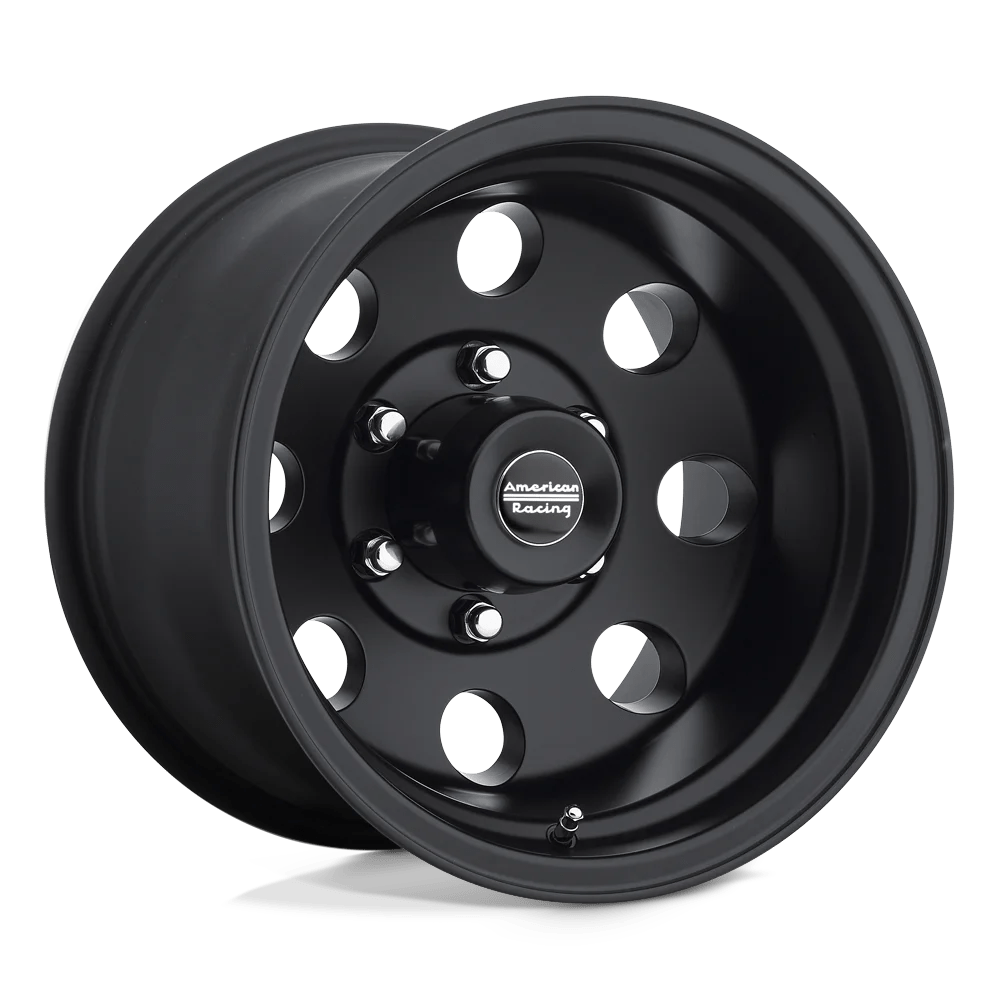 American Racing Aluminum Rim AR172 BAJA 16X8in Satin Black Finish, AR1726882B