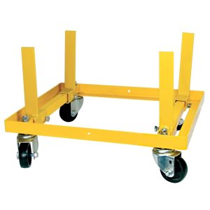 Performance Tool W41037 Rolling Engine Stand with Straps for Vehicle Maintenance,  750 Lbs. Capacity,  Yellow