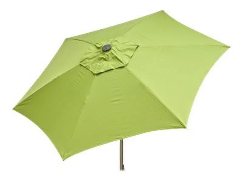 Heininger Holdings, LLC Push Up Aluminum Market 8.5-foot Patio Umbrella Adjustable Height - Image 2
