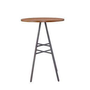 American Woodcrafters Stockton 42" High Round Pub Table with in Oak