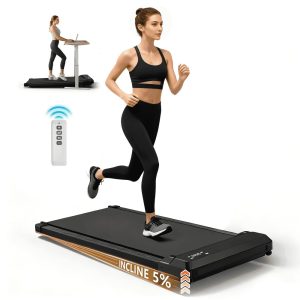 3-in-1 Under Desk Treadmill,  2.5HP Folding Walking Pad for Home & Office,  Space-Saving Compact Design with Remote,  265 lbs Weight Capacity and Quiet Operation