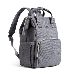 Sunveno Quilted Diaper Backpack, Large Capacity Disposable Diaper Bags