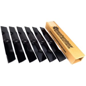 (6) Blades for John Deere GT,LX,& X Series 48" Decks M127500,M145476