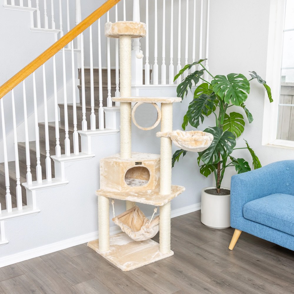 Armarkat Real Wood Cat Tree Model A7204, Beige - Image 4
