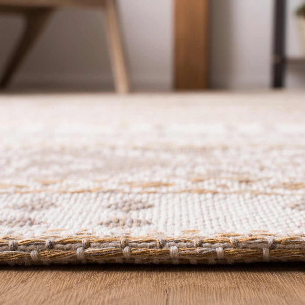 SAFAVIEH Augustine Willoughby Southwestern Area Rug, Taupe/Cream, 5" x 7'7" - Image 3