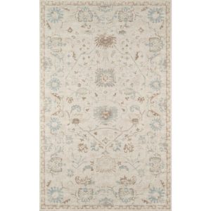 Momeni Anatolia Wool and Nylon Machine Made Beige Area Rug 5'3" X 7'6"