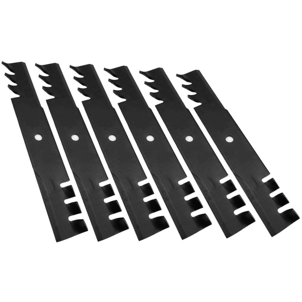(6) Heavy Duty Mulching Blades for Many 48" Decks 038-4827-00,5020843