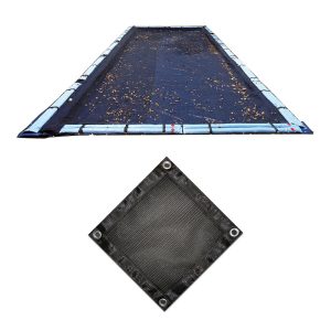 Blue Wave 12" x 24" Rectangular Above Ground Leaf Net Pool Cover