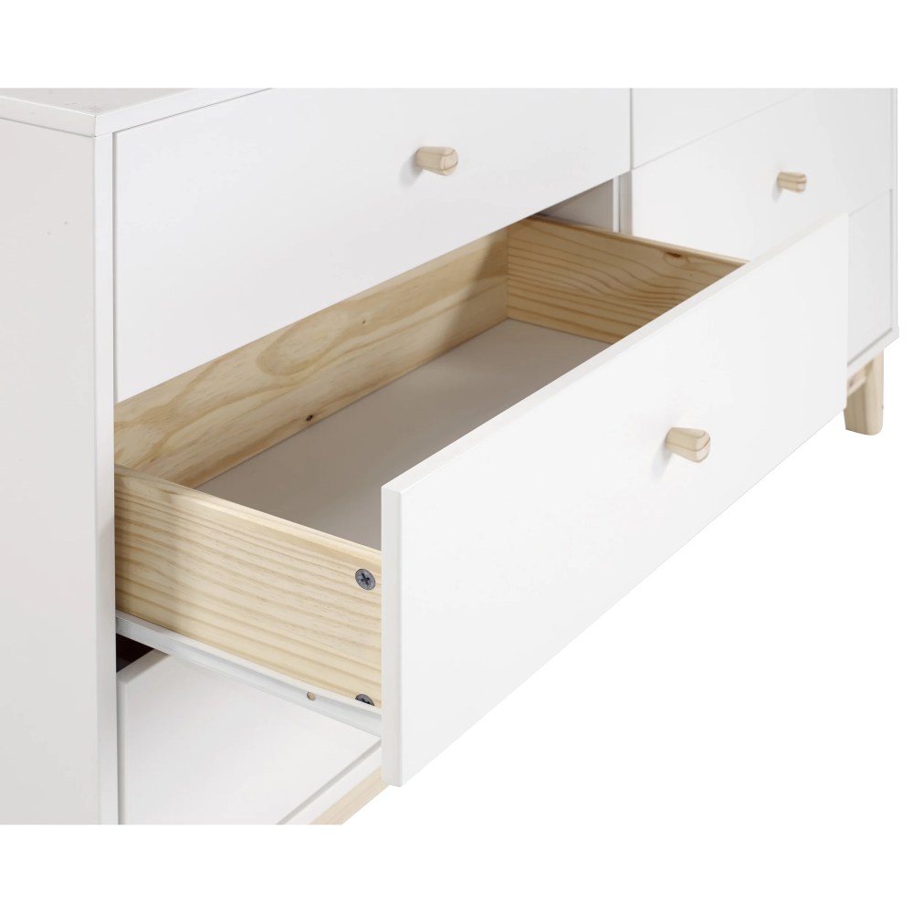Alaterre MOD 60" W 6-Drawer Double Dresser - Image 4