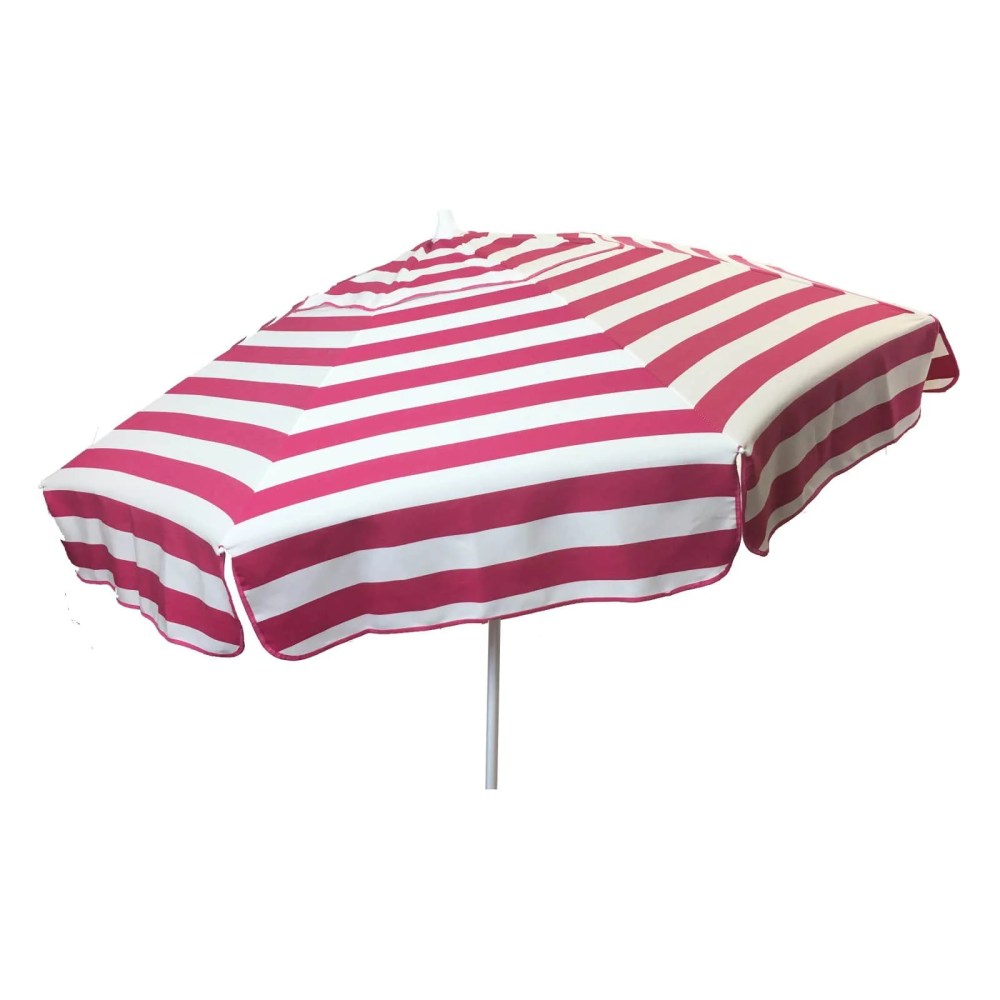 DestinationGear 6 ft. Aluminum Italian Stripe Bar Height Umbrella - Image 6