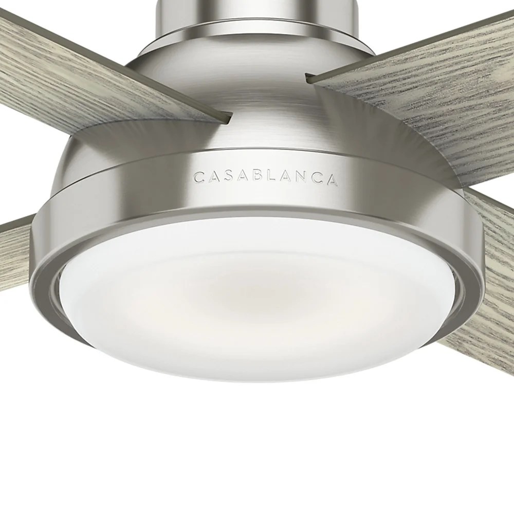 59433-Casablanca Fans-Levitt - 4 Blade 54 Inch Ceiling Fan with Wall Control in Casual Modern Style and includes 4 Motor Speed settings-Brushed Nickel - Image 6
