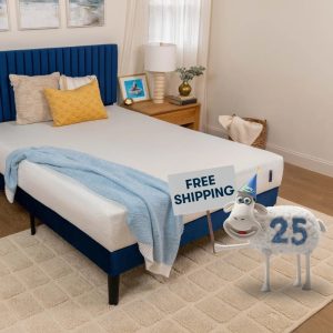 Serta 10 inch, Queen Mattress, Medium Mattress, Gel Memory Foam Mattress, Cooling, Pressure Relief, Mattress in a Box, Queen Size Mattress