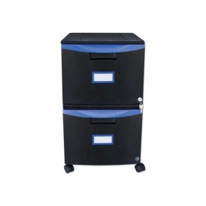 Two-Drawer Mobile Filing Cabinet