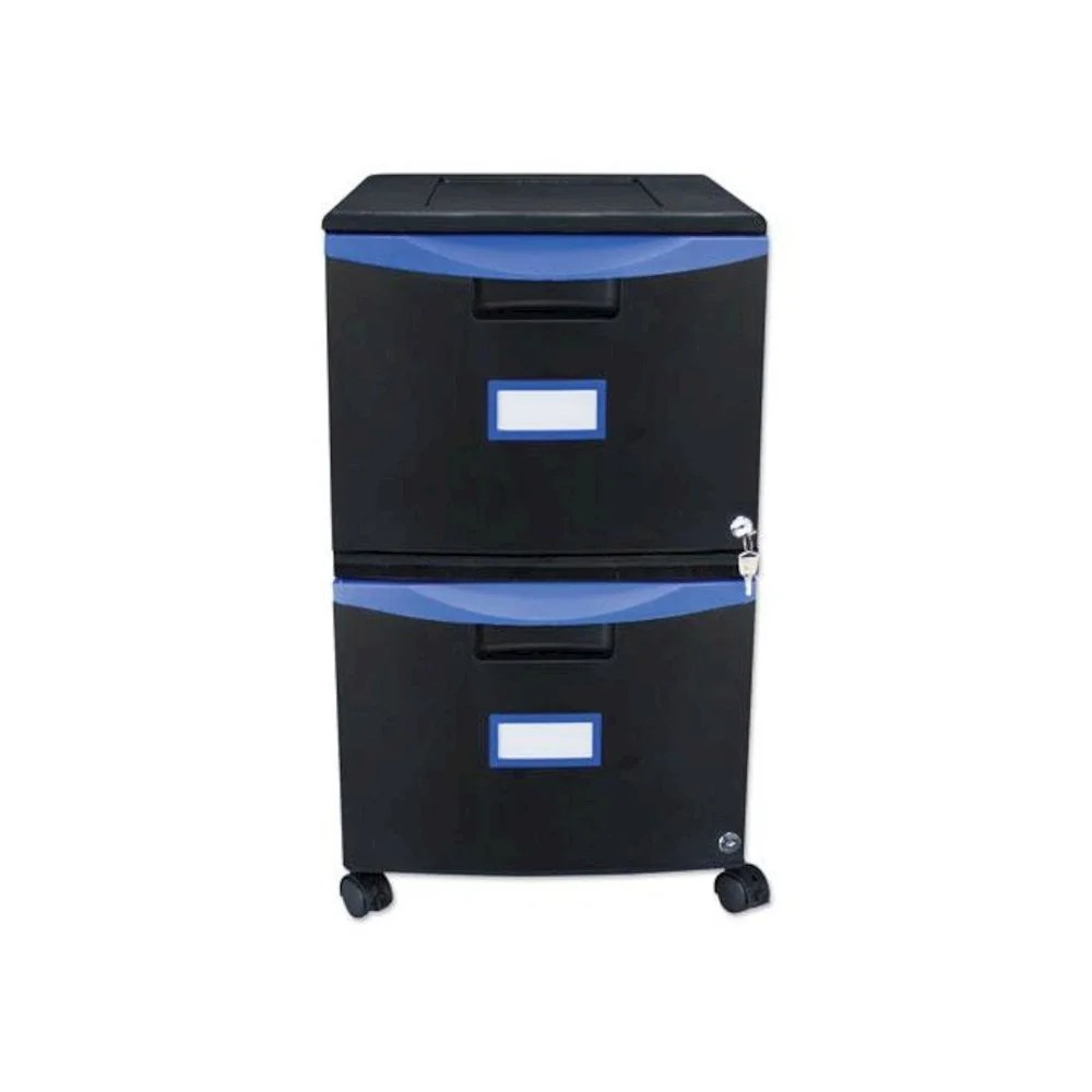 Two-Drawer Mobile Filing Cabinet