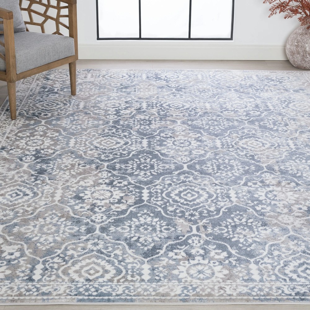 57 Modern Blue Area Rugs for Living Room Bedroom Rug Dining Room Rug Indoor Entry or Entryway Rug Kitchen Rug Alfombras para Salas 5'3" x 7'3"