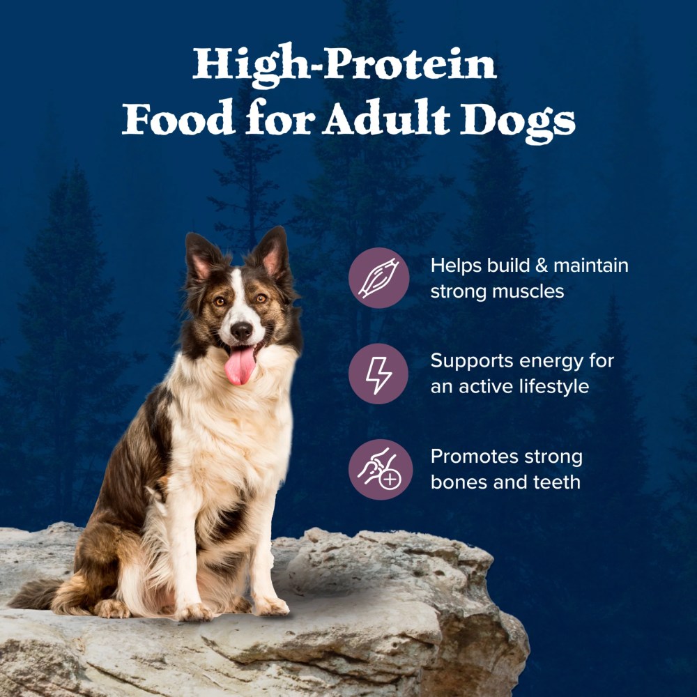 Blue Buffalo Wilderness Natural Dry Dog Food, High-Protein, Bison & Whole Grains, 28-lbs. - Image 10