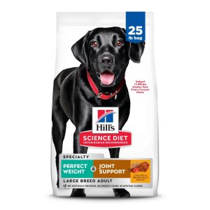 Hill's Science Diet Perfect Weight  Joint Support Chicken Dry Dog Food,  25lb Bag