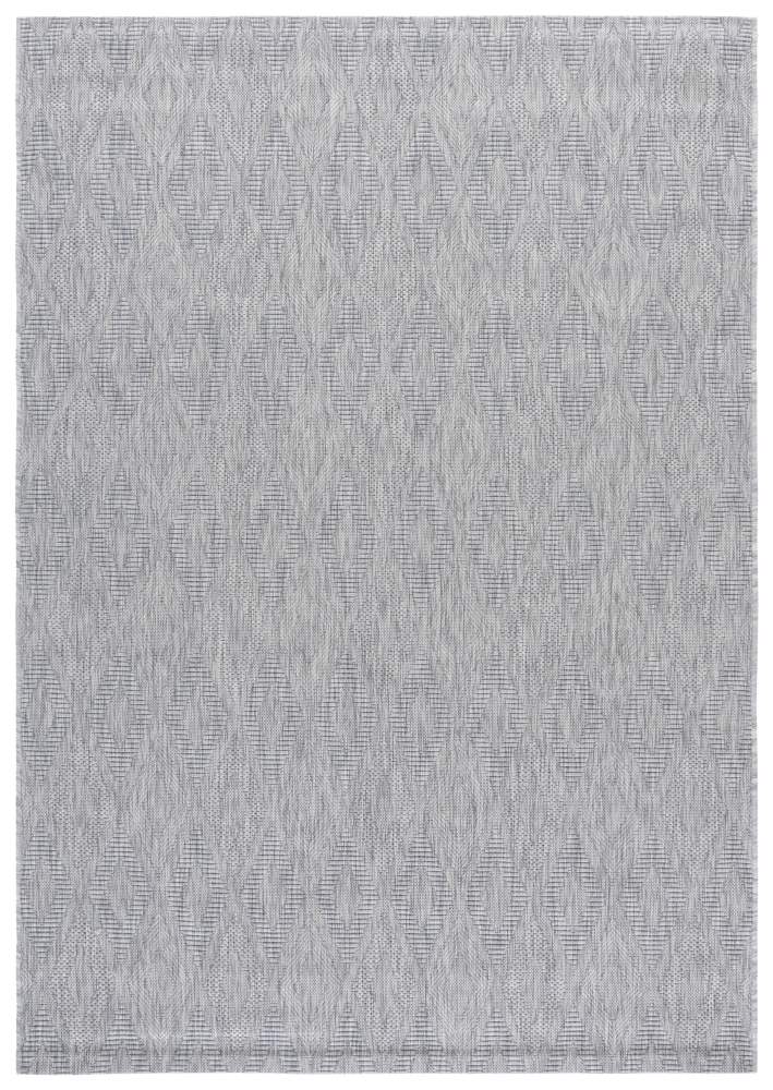 Safavieh Courtyard Teodor Geometric Indoor/Outdoor Area Rug, Gray, 6'7" x 9'6"