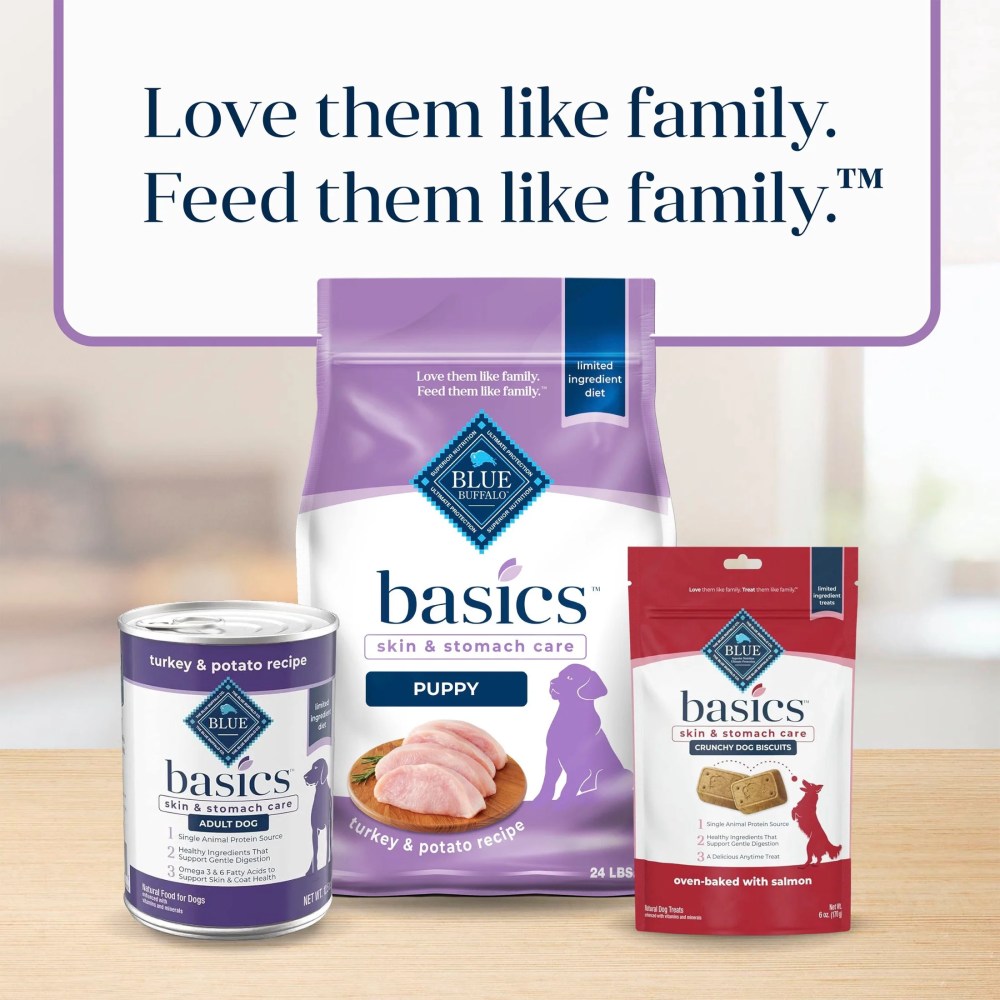 Blue Buffalo Basics Puppy Dry Dog Food, Limited Ingredient, Turkey, Chicken Free, 24lbs - Image 9