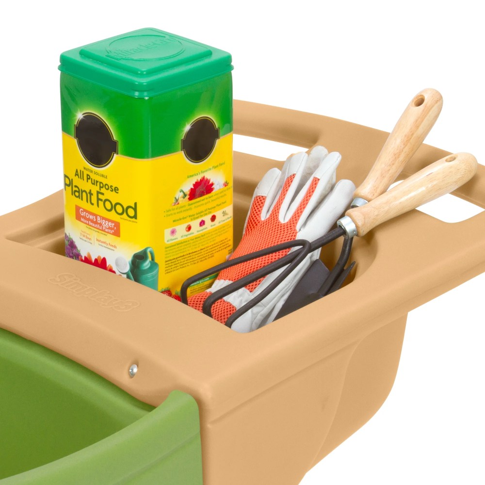 Simplay3 250 lbs Capacity Plastic Foldable Wheelbarrows with Double Wall - Image 11