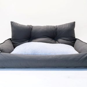 Lucky Dog  DRIFT Series Convertible Roll Out Bed 44" - Grey