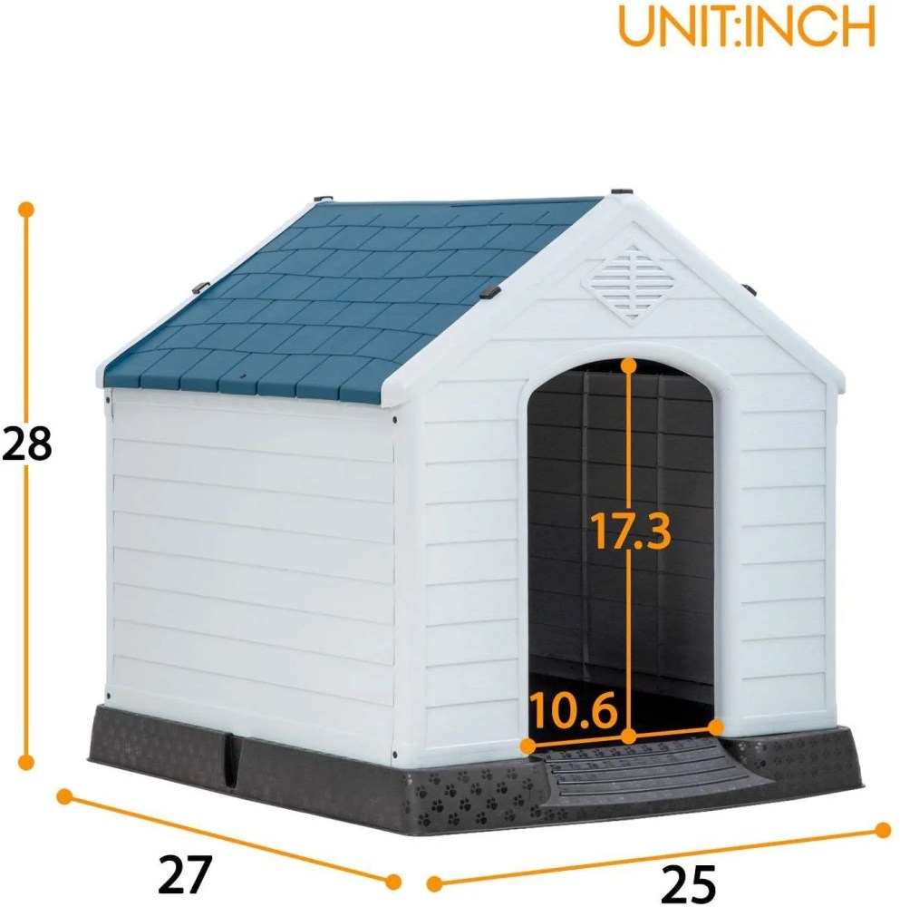 Bestpet Dog House Pet Kennel With Air Vents, Indoor & Outdoor - Image 2