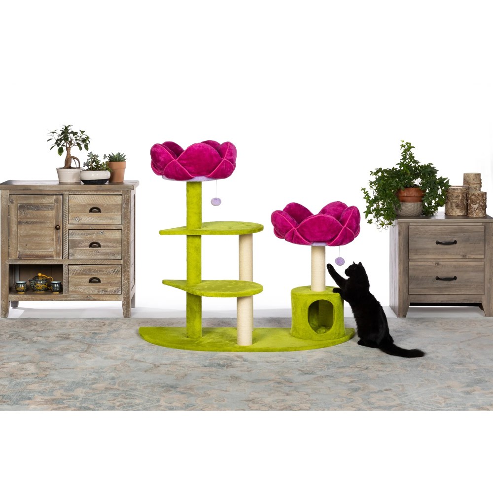 Prevue Pet Products Kitty Power Flower Garden Cat Tree Tower - Image 10