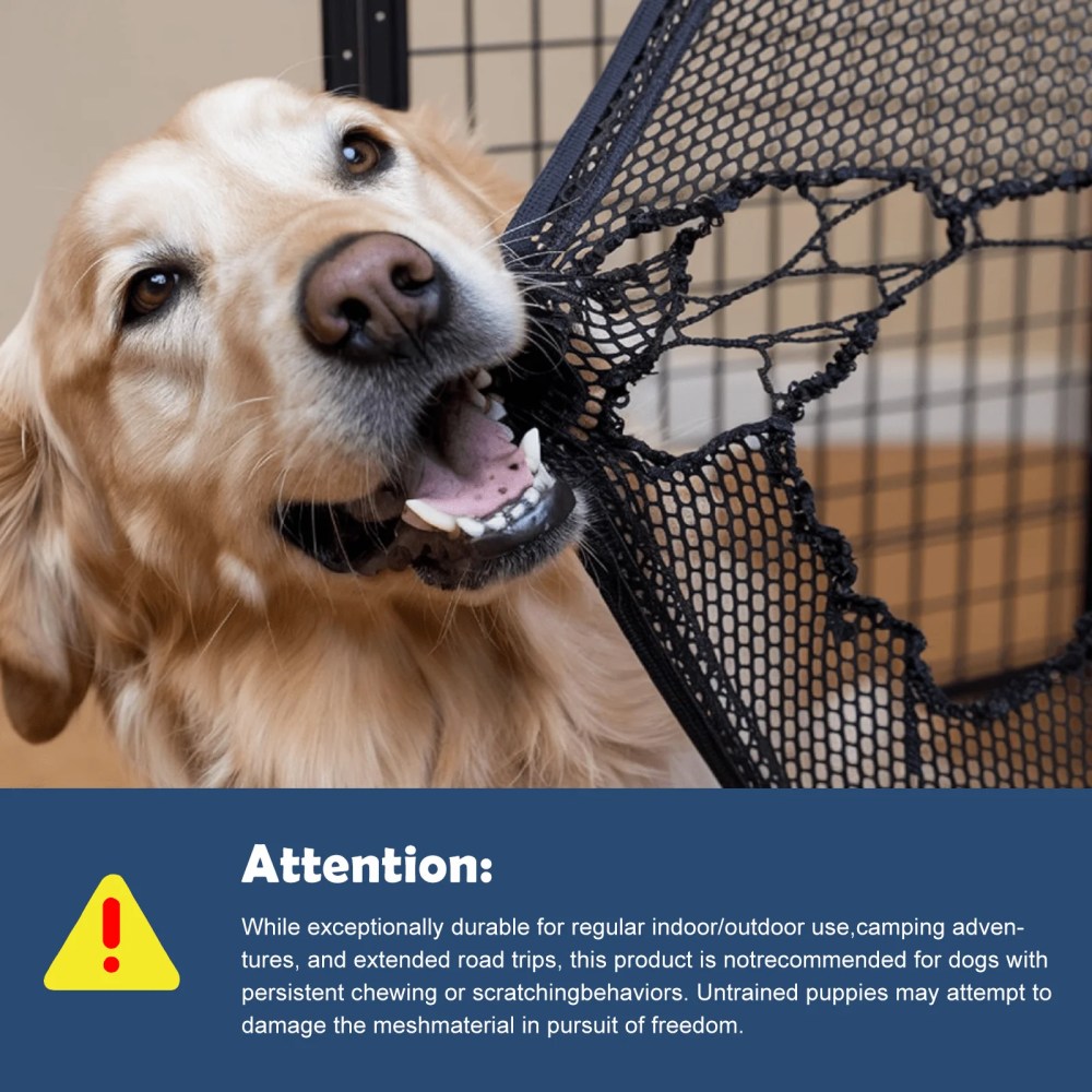 30 Inch Collapsible Dog Crate for Medium Large Dogs, 3-Door Foldable Soft Kennel with Fleece Bed and a Folding Bowl, Suitable for Indoor & Outdoor Portable Pet Kennel - Image 5