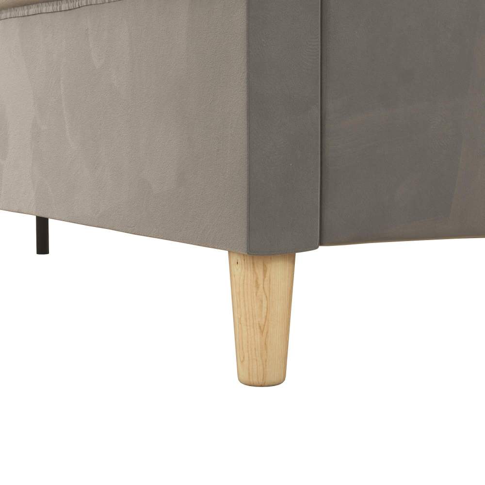 Max & Finn Ambrosia Kids' Full Upholstered Bed, Gray Velvet - Image 11