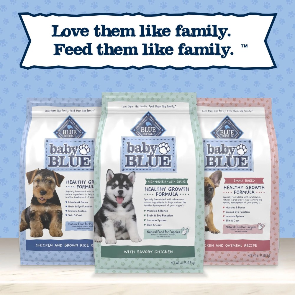 Blue Buffalo Baby BLUE Healthy Growth Puppy Dry Food, High-Protein Chicken, 20-lb Bag - Image 5