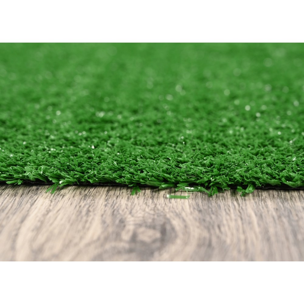 Garland Rug Artificial Grass Green Indoor/Outdoor Area Rug, 9" x 12" - Image 5
