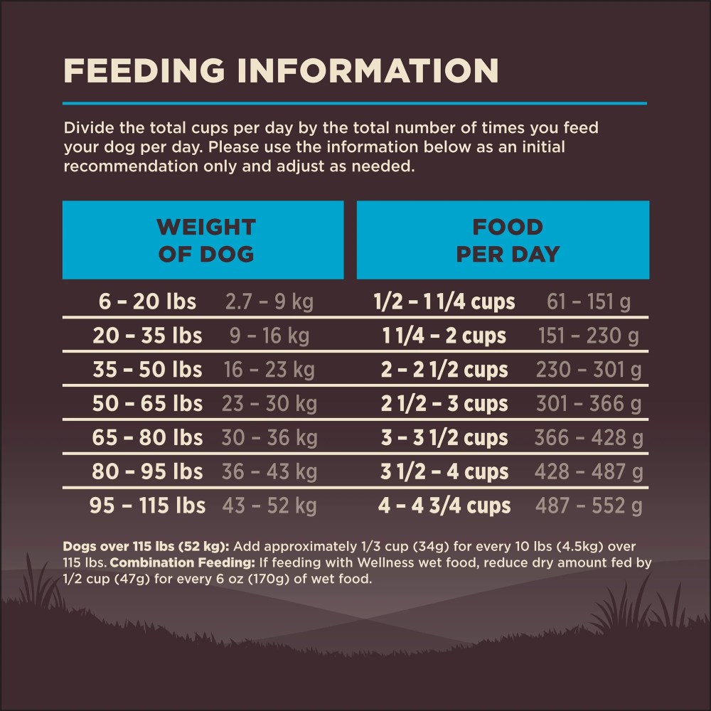 Wellness CORE Dry Dog Food, Grain Free, High Protein, Natural, Ocean Whitefish, Herring, & Salmon Recipe, (26-Pound Bag) - Image 9