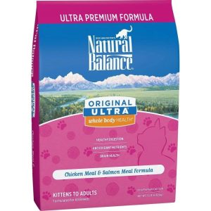 Natural Balance Original Ultra Chicken Meal & Salmon Meal Formula Dry Cat Food,  15 Pounds