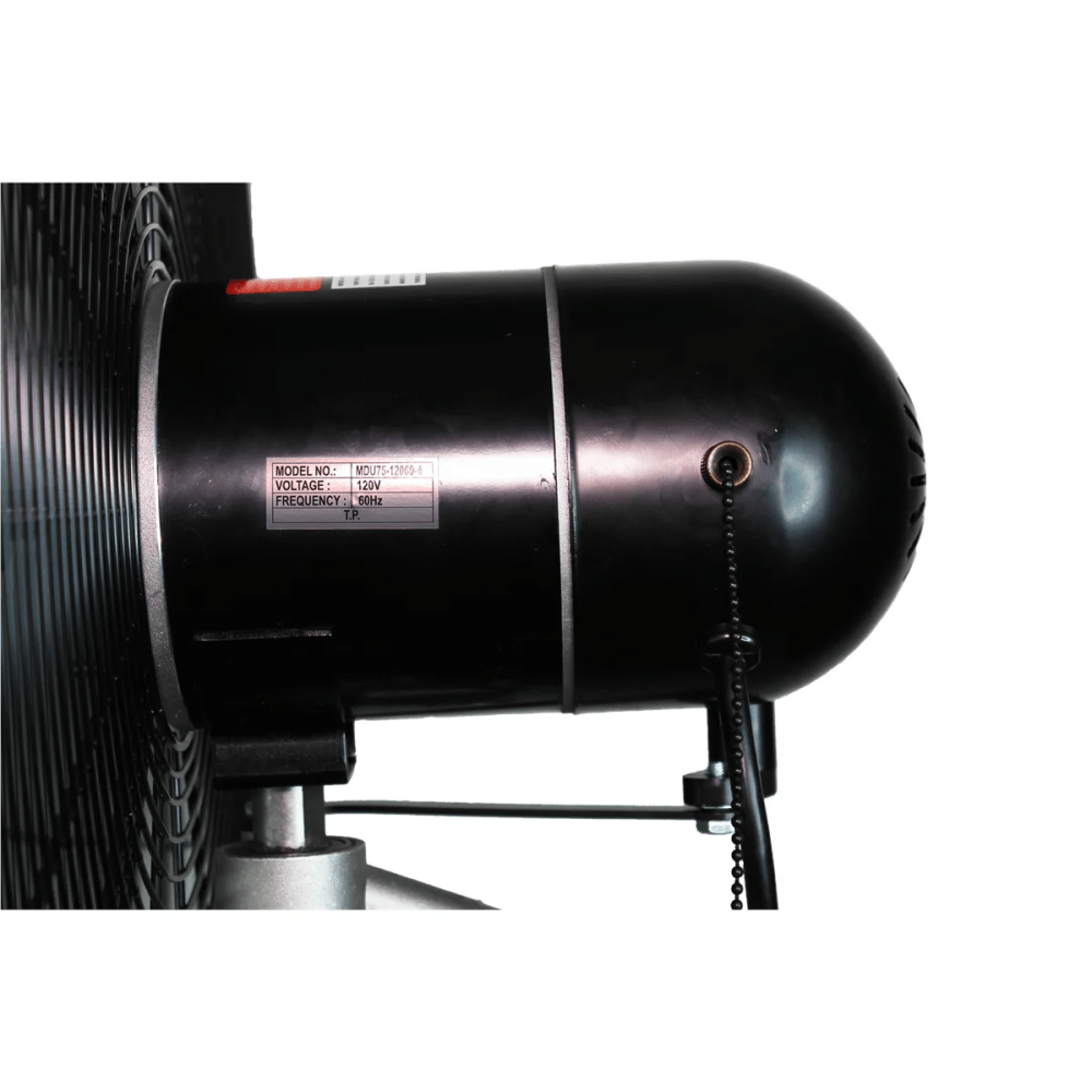 K Tool Int'l 77734 30" Industrial Oscillating Pedestal Fan, 1/2 HP, 3-Speed - Image 6