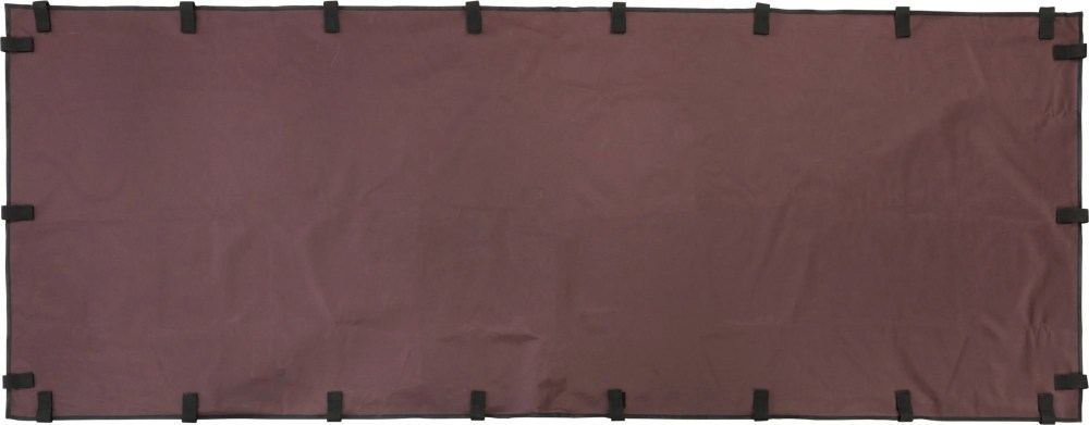 TRIXIE Deluxe Weatherproof Dog Kennel Sunshade, Fits 8x4x4.5-FT Kennel, Burgundy, ( Side Panel Not Included ) - Image 3