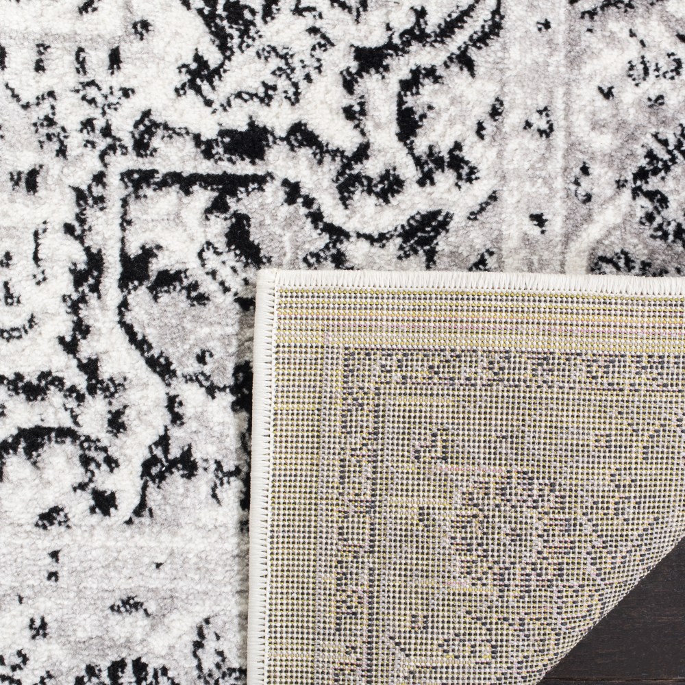 SAFAVIEH Skyler Boniface Floral Area Rug, Grey/Ivory, 5'1" x 7'6" - Image 6