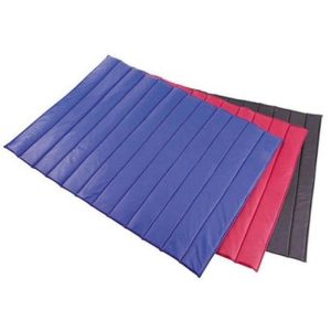 47 x 34 inch Deluxe Vinyl Track Work Mat,  Red
