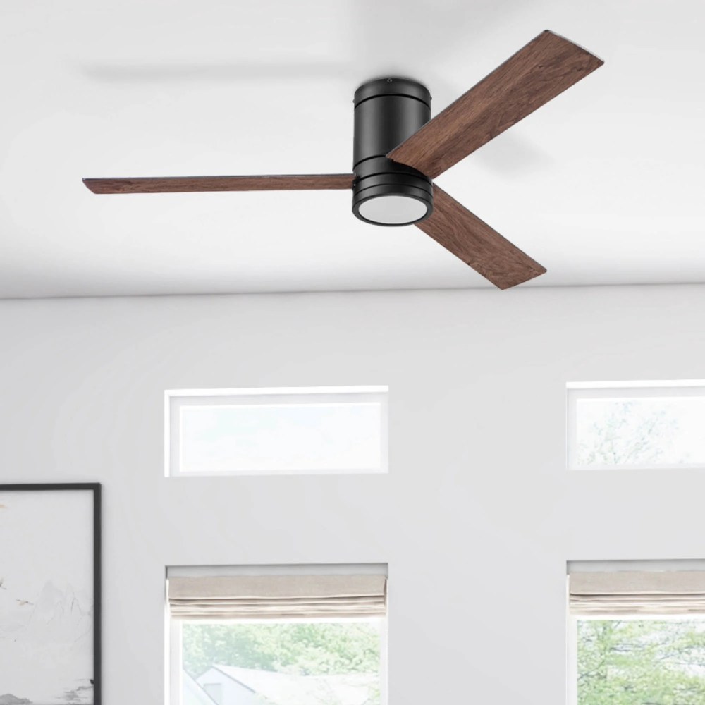 Prominence Home 52 in Espy Matte Black Remote Control 3 Blades Ceiling Fan, Matte - Image 14