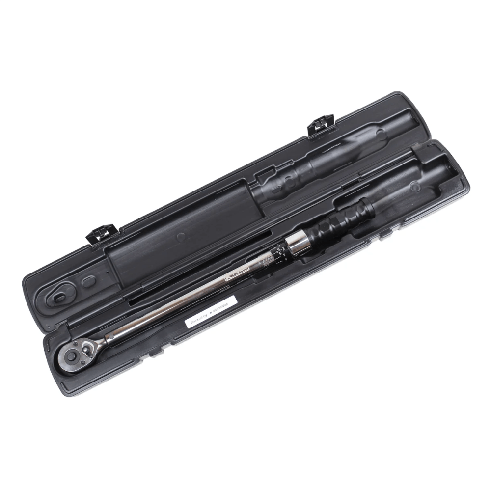 K Tool International 72125A Ratcheting Torque Wrench with 1/2" Drive for Garages, Repair Shops and DIY, 20-150 ft/lbs, , Dual scale, Laser Marked Scales, Quick Release, Molded Case, A - Image 3
