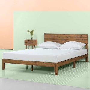 Zinus Julia 34" Wood Platform Bed Frame,Twin