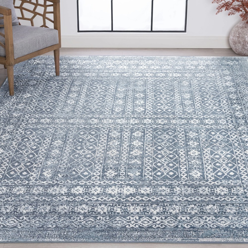 57 Modern Blue Area Rugs for Living Room Bedroom Dining Room Alfombras Para Salas 5'3" x 7'3"