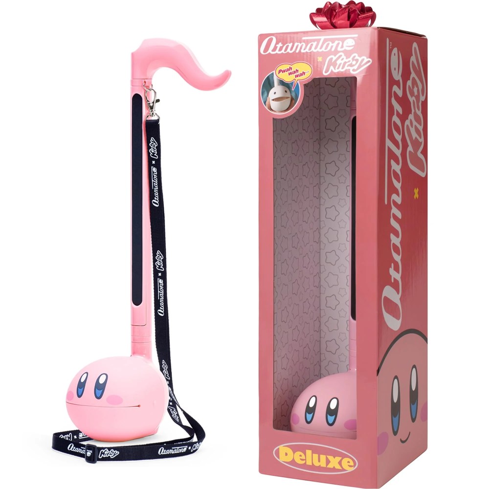 Otamatone Deluxe Musical Instrument Synthesizer for Adults - Kirby
