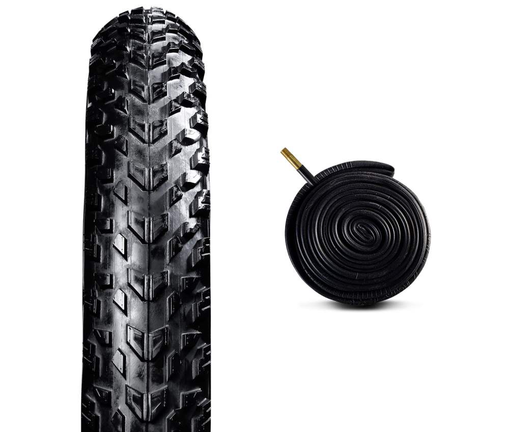 Z ZOL Bundle Pack Fat Bike Tire 26" x 40", Black